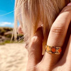 La bague géométrique