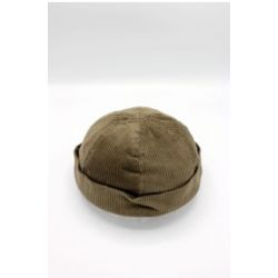 Bonnet velours côtelé