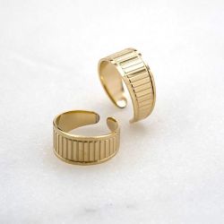 Ear cuff doré