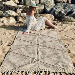 Le tapis "Bord de Mer" beige